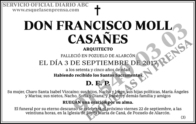 Francisco Moll Casañes